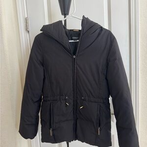 Ellen Tracy Women's Black Puffer Jacket